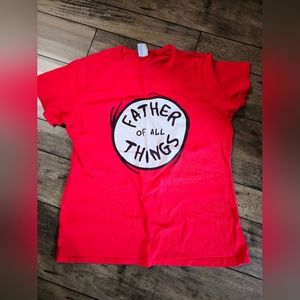 Dr. Seuss "Father of all Things" Tshirt costume